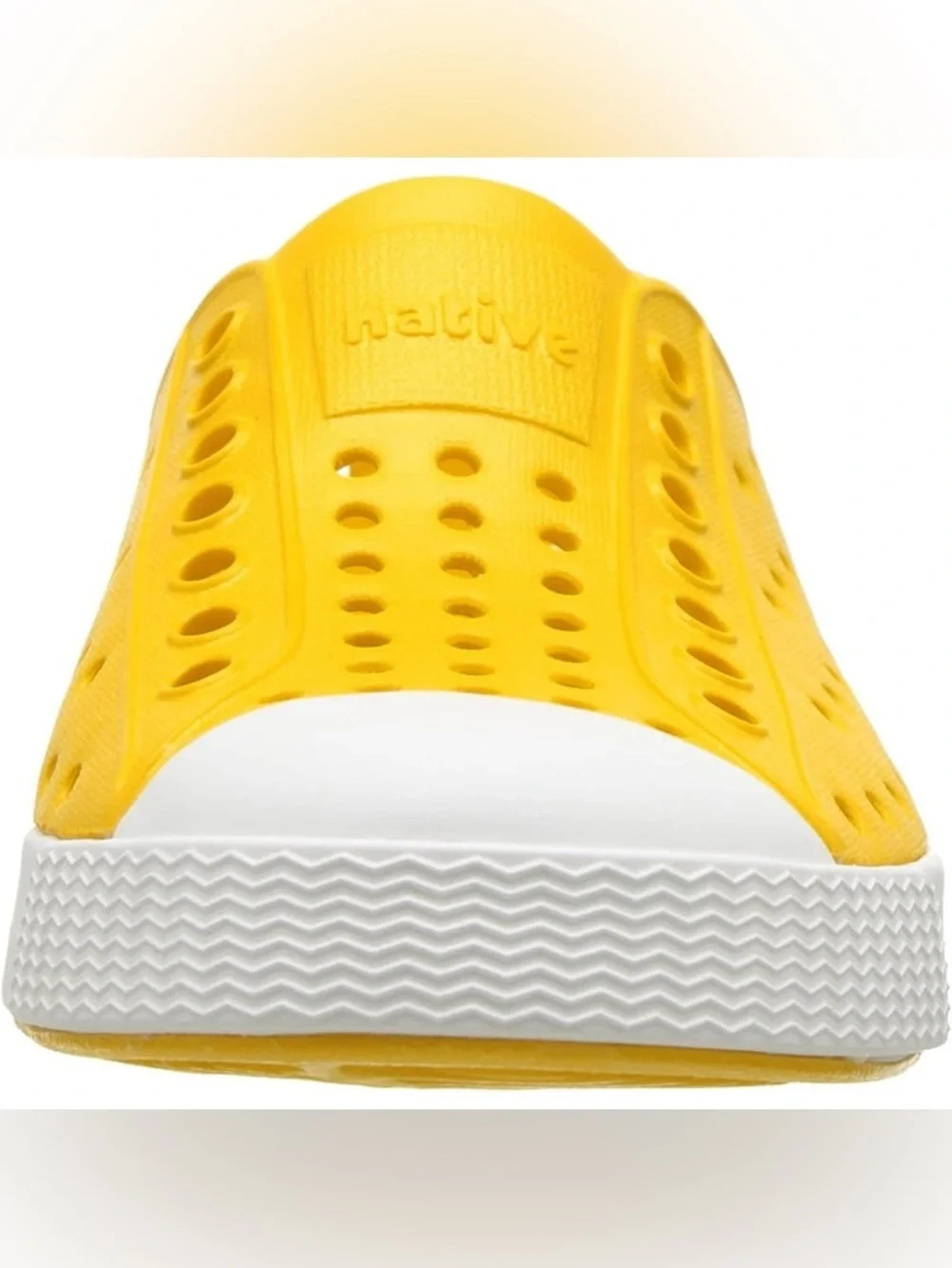 Native Jefferson Slip-On Water Shoes | Yellow | Kids Size 7